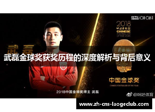 武磊金球奖获奖历程的深度解析与背后意义